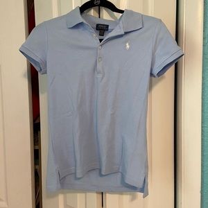 Baby Blue boys polo.